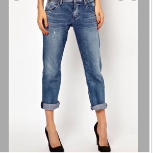 Goldsign High Rise Boyfriend Jeans s 31